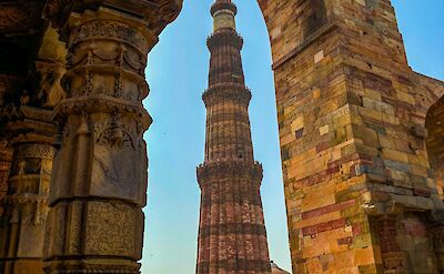 The grounds of Qutub Minar, Delhi. Unsplash@Vasu Mehra