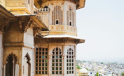 View of Udaipur from the turret of a palace. Unsplash@Pranav Panchal
