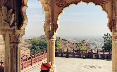 Views from a palace in Jodhpur. Unsplash@Fred Nassar