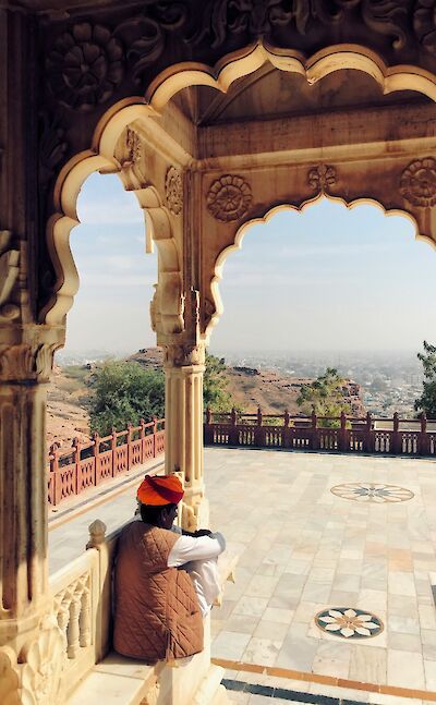 Views from a palace in Jodhpur. Unsplash@Fred Nassar