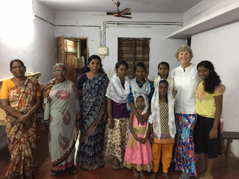 Visiting an orphanage in Changanacheri