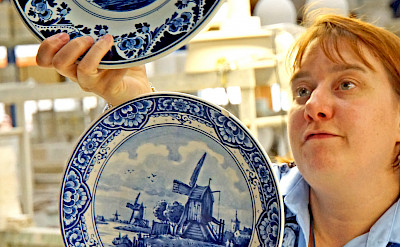 Delftware in Delft, South Holland, the Netherlands. Photo via Flickr:Dennis Jarvis