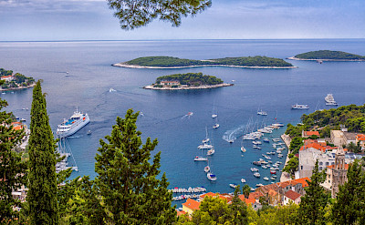 Harbor view on Hvar Island, Dalmatia, Croatia. Flickr:Arnie Papp
