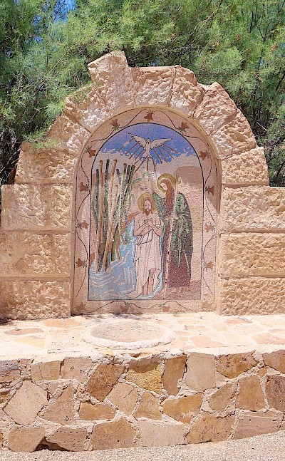 A shrine in Madaba, seen whilst hiking in Jordan. Unsplash@Dilip Poddar