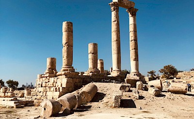 Ancient ruins in Amman, Jordan. Unsplash@Who's Denilo?
