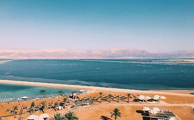 Resorts at the Dead Sea in Israel. Unsplash:Kelly Repreza