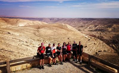 Biking the scenic route in Jordan!