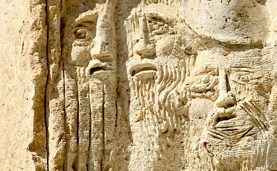 Sculpture at the entrance to Mount Nebo, Jordan. Unsplash@Laura Seaman