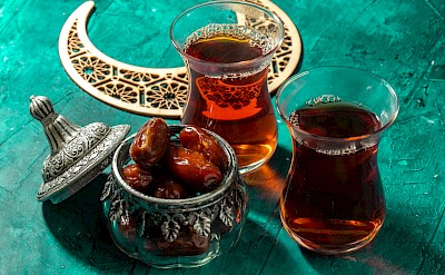 Tea and dates, Wadi Rum, Jordan. Unsplash@Slashio Photography