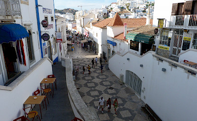 Mosaics are common in the Algarve, Portugal. Photo via Flickr:Karen Jardine