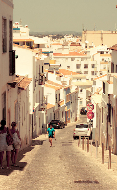 White village of Lagos, Portugal. Photo via Flickr:faifu