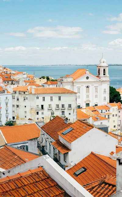 Orange rooftops of Lisbon, Portugal. Unsplash@Tom Byrom