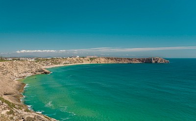 Turquoise waters at Sagres, Portugal. Unsplash@Herman Delgado