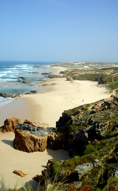 Beaches await in Vila Mova de Mil Fontes, Portugal. Photo via Flickr:Daniele Dalledonne