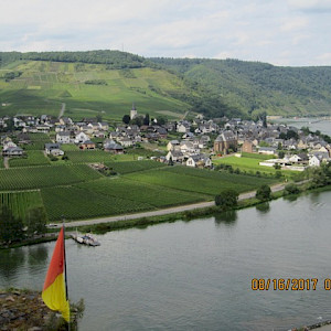 The banks of the Moselle