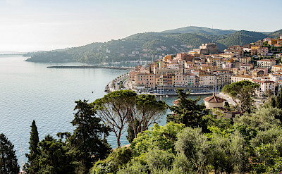 Harbor in Porto Santo Stefano on the Tuscan Coast, Italy. Photo via Flickr:Theo K 