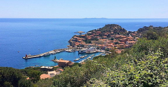 Port Giglio Island on the Tuscan Coast, Italy. Photo via TO