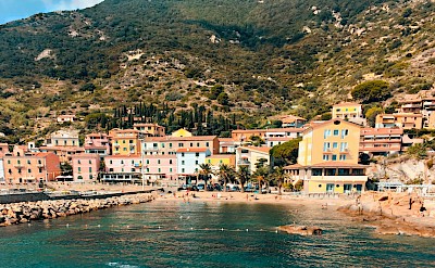 Seaside village on Giglio, Italy. Unsplash@Michele Bitetto