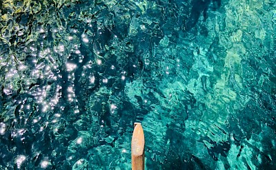 The ocean from above, Giglio, Italy. Unsplash@Federico Burgalassi