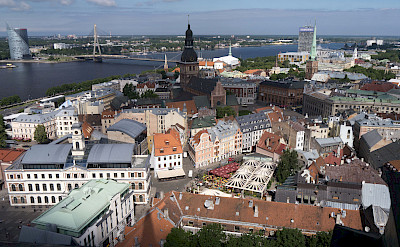 Great view of Riga, Latvia. Flickr:Bryan Ledgard