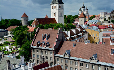 Bike break in Tallinn, Estonia. Flickr:Alejandro