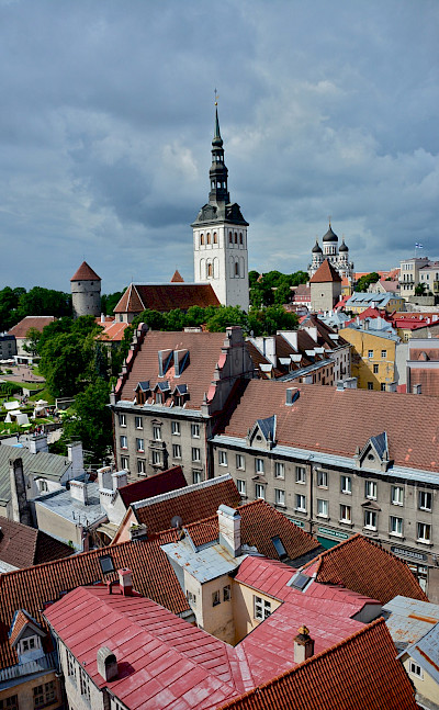 Bike break in Tallinn, Estonia. Flickr:Alejandro