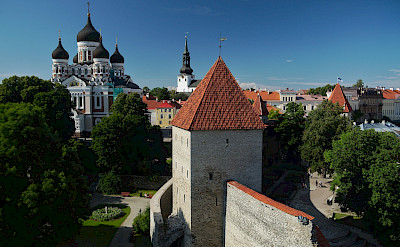 Magnificent churches in Tallinn, Estonia. Flickr:Rob Oo