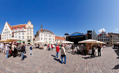 Marketplace in Tallinn, Estonia. CC:Holger Vaga