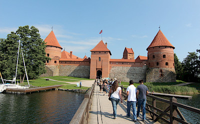 Trakai Castle & Island in Lithuania. Flickr:Nicu Buculei