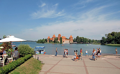 Trakai Island & Castle outside Vilnius, Lithuania. Flickr:Ulrika