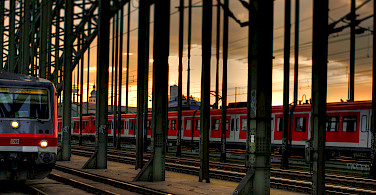 DB Bahn in Cologne, Germany. Photo via Flickr:Thomas Depenbusch