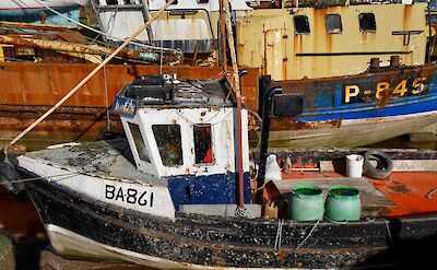 Rusty boats, Scotland. CC:Galloway Cycling Holidays