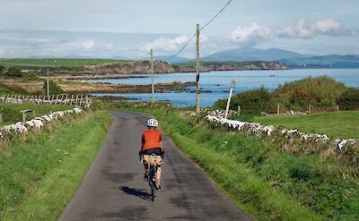 Cycling near Wigtown, Scotland. CC:Galloway Cycling Holidays