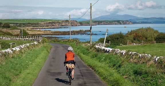 Cycling near Wigtown, Scotland. CC:Galloway Cycling Holidays