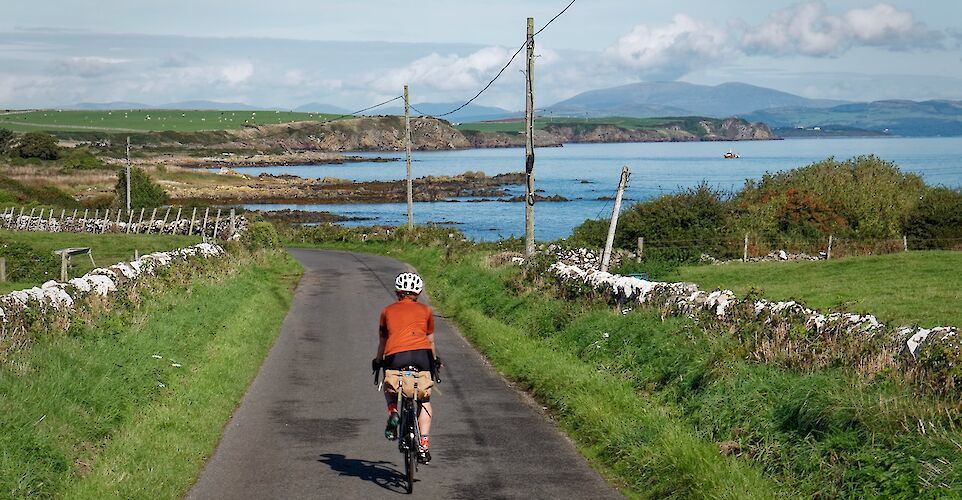 Cycling near Wigtown, Scotland. CC:Galloway Cycling Holidays