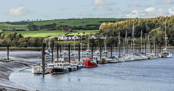 Harbour in Kirkcudbright, Scotland. Flickr:greig williams 54.837862, -4.047859