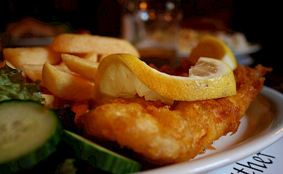 Fish and chips in Scotland. Flickr:46137