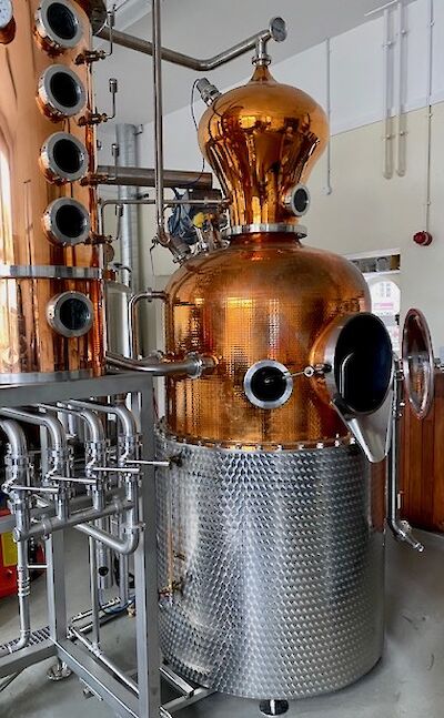 Dark Art Gin distillery, Scotland. CC:Galloway Cycling Holidays