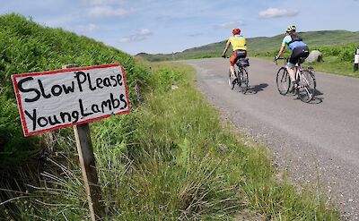 Cycling through the Galloway countryside, Scotland. CC:Galloway Cycling Holidays