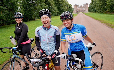 Group shot on the Scotland Bike Tour. Photo via TO