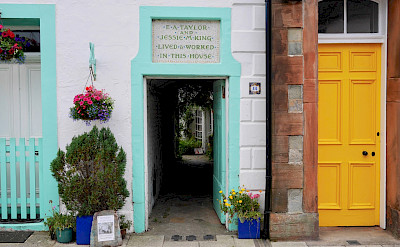 Some history in Kirkcudbright, Dumfries and Galloway, Scotland. Photo via TO