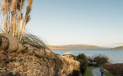 Walking down a path to Balcary Bay, Scotland. Flickr:James Johnstone