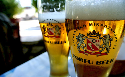 Corfu beer in Corfu, Greece. Flickr:Christos Semertzidis