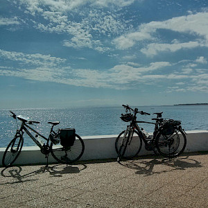 Bikes and the sea