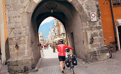 Entering Bressanone (Brixen) in South Tyrol, Italy. ©TO