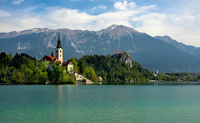 Lake Bled in Slovenia. Flickr:Jorge Franganillo