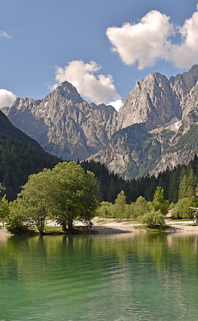 Mountains & lakes at Kranjska Gora in Slovenia. Flickr:Harshil Shah