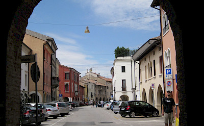 Entering Portogruaro in Veneto, Italy. Flickr:Cyril Doussin