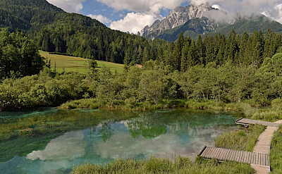 Zelenci Springs at Kranjska Gora in Slovenia. Flickr:Harshil Shah