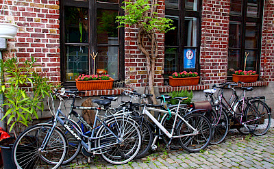 Bike rest in Ghent, Belgium. Flickr:Alain Rouiller
